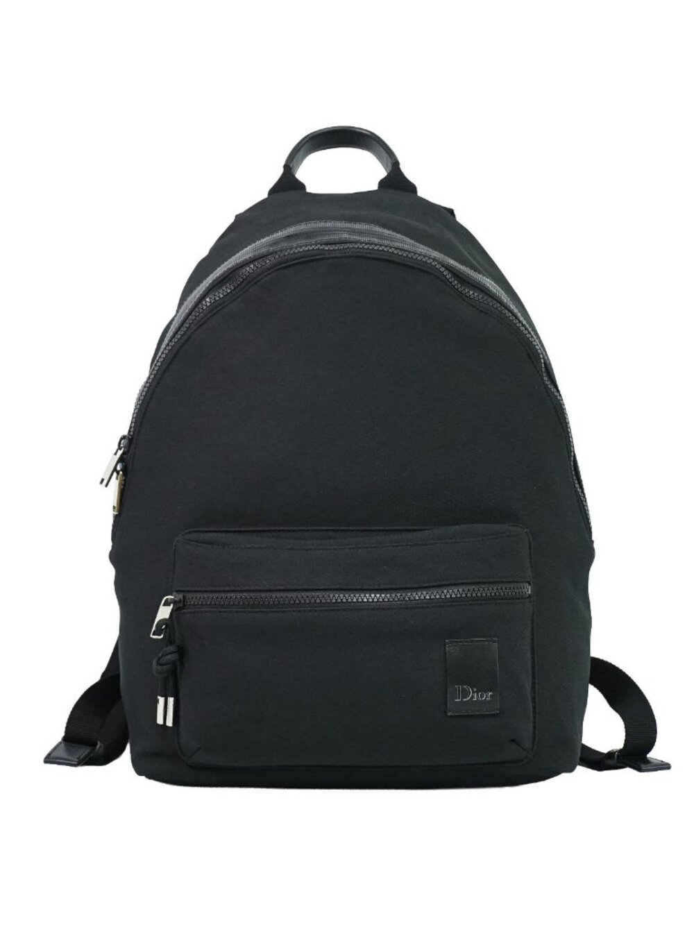 Dior Canvas Backpack Black